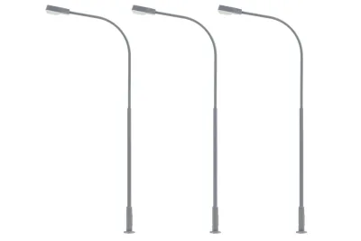 Faller 180119: H0 LED-Kofferleuchte kaltweiß 3x