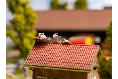 Faller 180239: Set de figuras con mini efecto de sonido