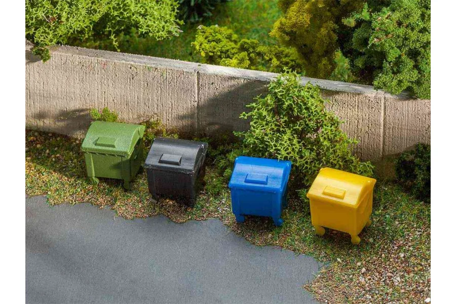 H0 kit poubelles