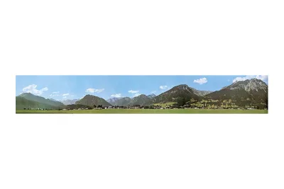 Faller 180517: Modellhintergrund-Verlängerung Oberstdorf