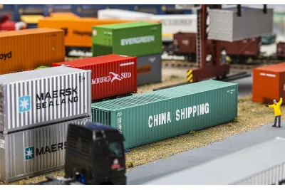Faller 180844: H0 40ft Container China Shipping