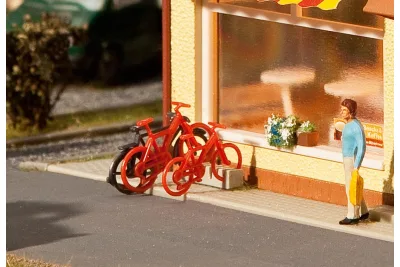 Faller 180901: H0 Fahrräder 8x