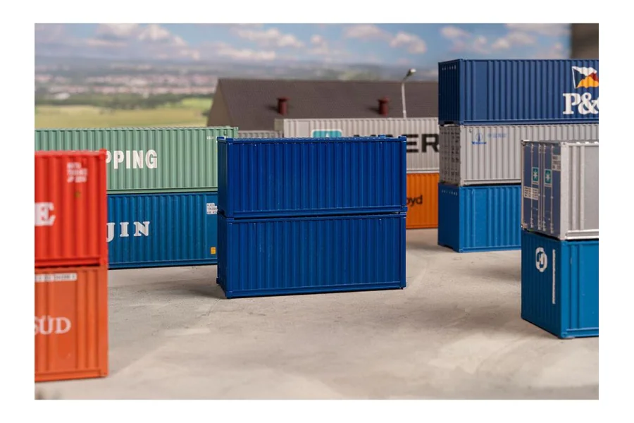 H0 container da 20 piedi, 2x