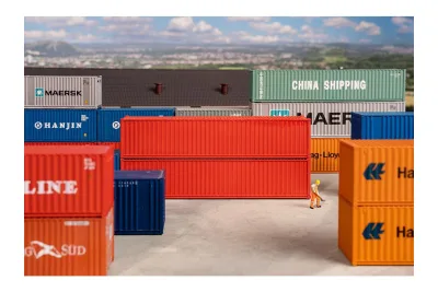 Faller 182154: H0 40ft Container 2x
