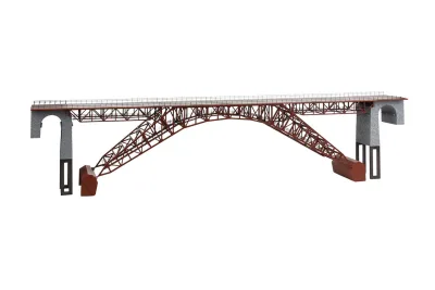 Faller 191776: H0 Eisenbahn-Stahlbrücke