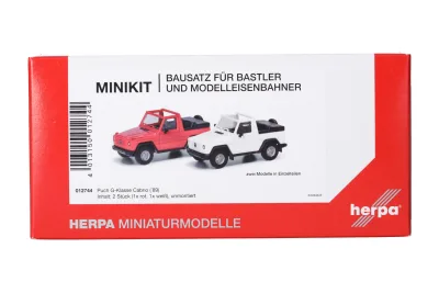 Herpa 012744: MiKi Puch G-Kl.('89) Cabrio offen