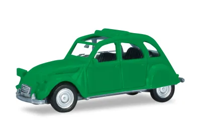 Herpa 020824-005: Citroen 2CV offen, grün