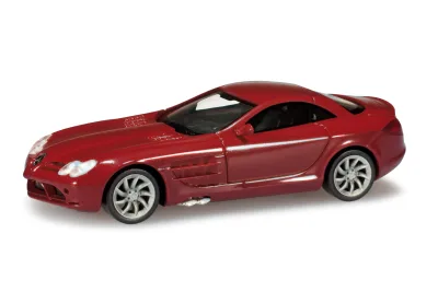 Herpa 023207-002: MB SLR McLaren std."weinrot"
