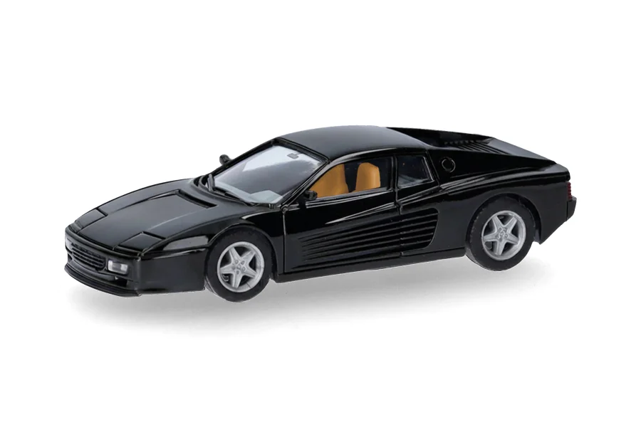 Ferrari 512 TR (Motorabdeckung zum Öffnen), nero