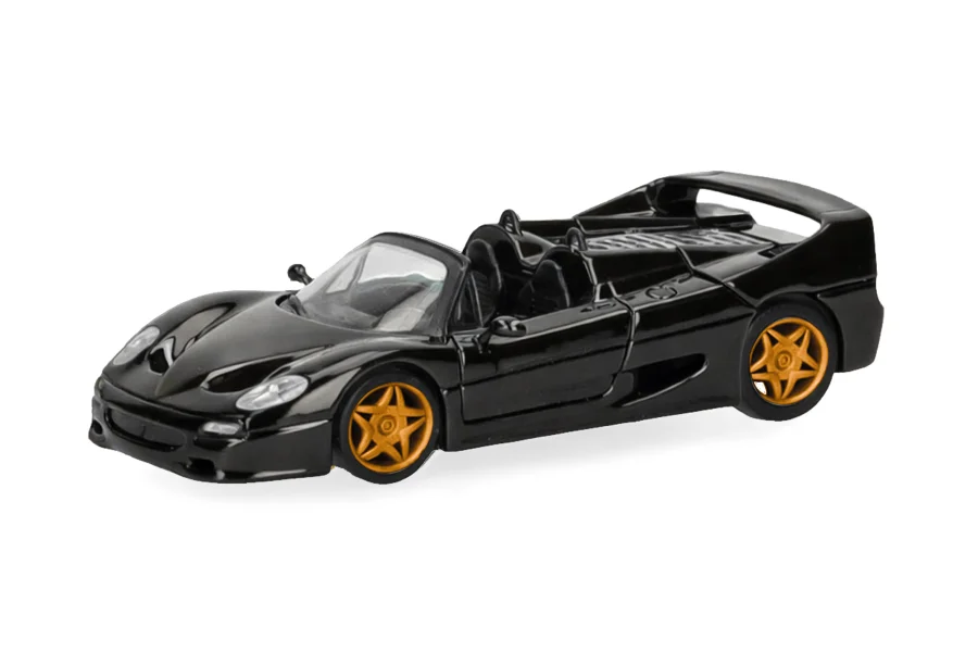 Ferrari F50 Spider (Motorabdeckung zum Öffnen), schwarz