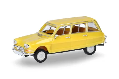 Herpa 027328-005: Citroen AMI 6 Break, zinkgelb