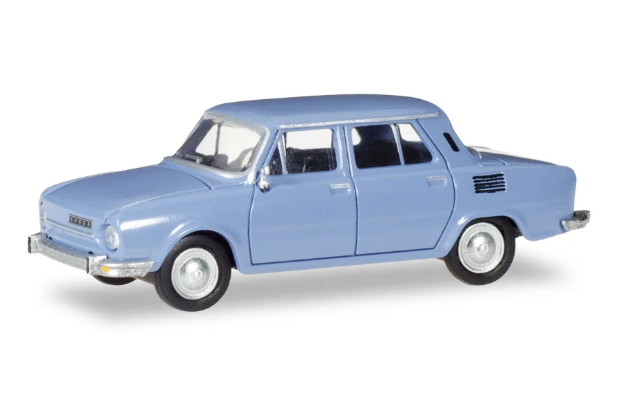 Skoda 110 L, taubenblau