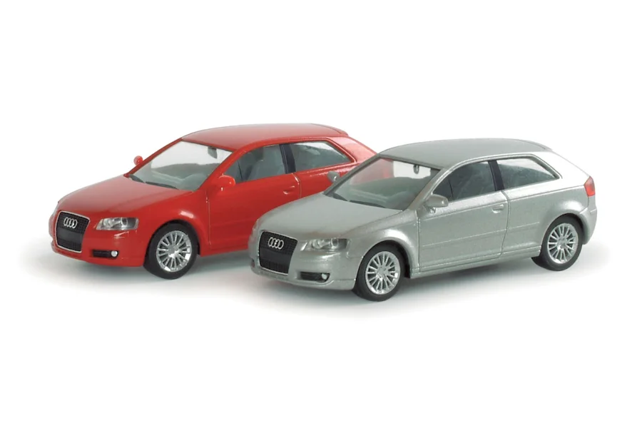 Audi A3 facelift, metallic