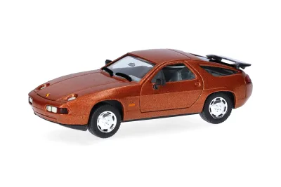 Herpa 033589-002: Porsche 928 S4, cognacbraun metallic