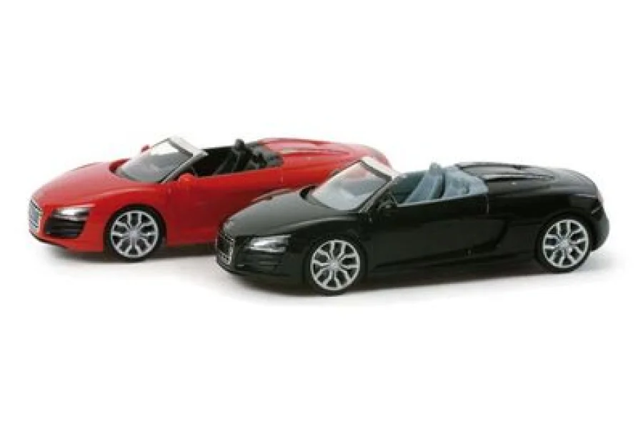 Audi R8 Spyder, phantomschwarz metallic