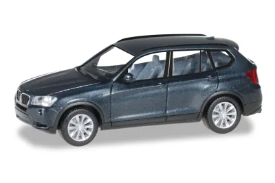 Herpa 034630-003: BMW X3, saphirschwarz metallic