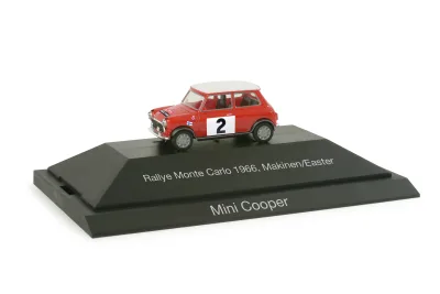 Herpa 038164: Mini Cooper Rallye Nr. 2