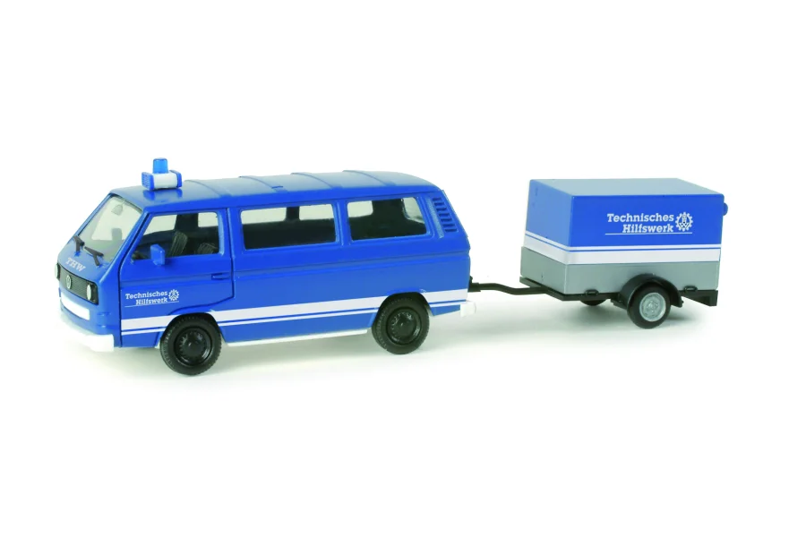 VW T3 Bus mit Anhänger "THW Jugend"