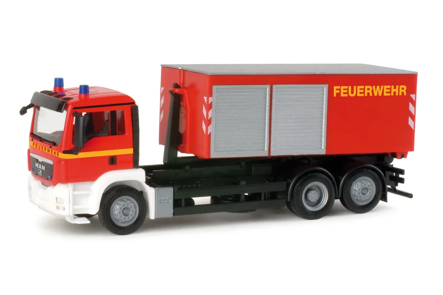 MAN TGS M Abrollcontainer-LKW "Feuerwehr"