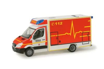 Herpa 048422: Mercedes Benz Sprinter RTW "Feuerwehr Stolberg"