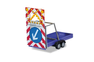 Herpa 052368-003: Verkehrssicherungsanhänger