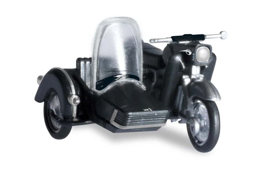 MZ 250 s postranním vozíkem "schwarz"