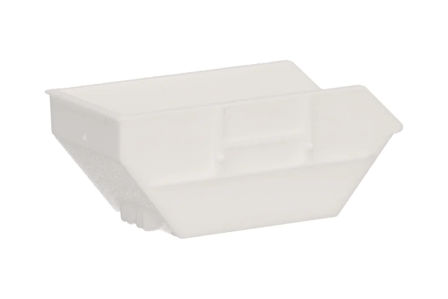 Accessorio: cassone scarrabile 7m³ per AK12, bianco (2 pezzi)