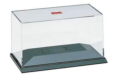 Herpa 055000: PC-Vitrine PKW 1:87 (inkl. Halteklammern )