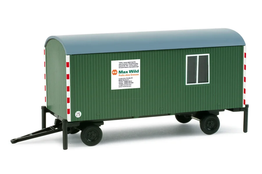 Vagone da cantiere a 2 assi "Max Wild"