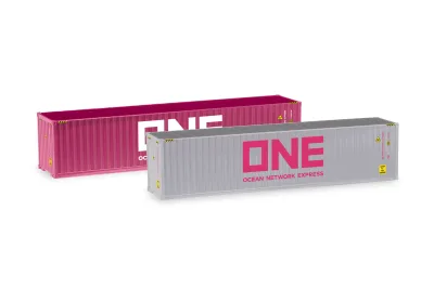 Herpa 076449-005: Набір контейнерів 2x40ft. "ONE/ONE