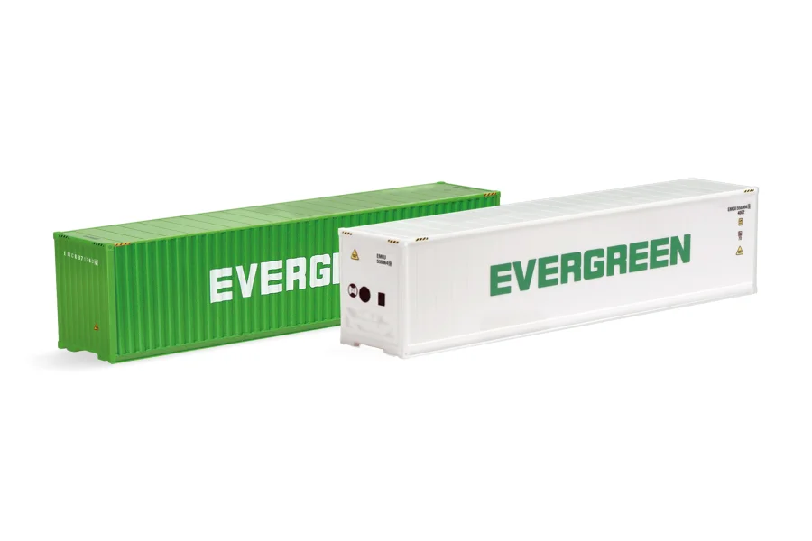 Sada kontejnerů 40ft "Evergreen"