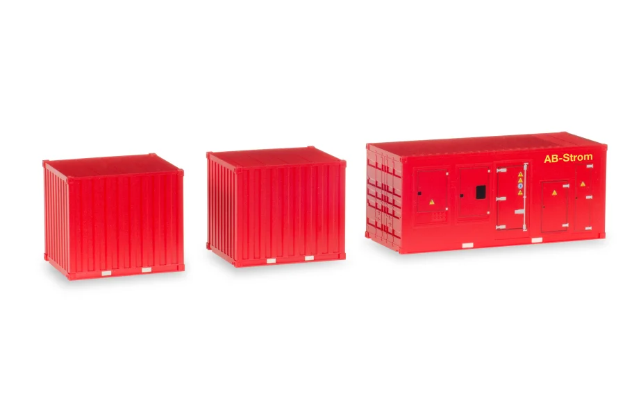 Stromaggregat und Container