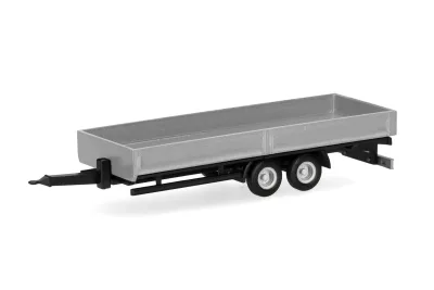 Herpa 076920-002: Rimorchio tandem ribassato per camion
