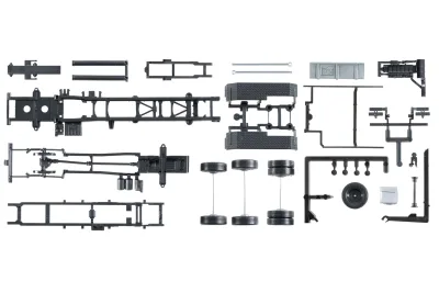 Herpa 084260: LKW-Fahrgestell MAN TGX Euro 6