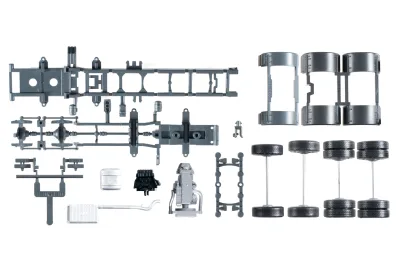 Herpa 084291: Шасси седельного тягача Mercedes-Benz Arocs