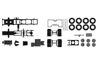 Herpa 084802: Volvo FH 6x2 Fahrgestell