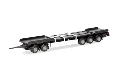 Herpa 085960: Teileservice: Fahrgestell 5achs Hänger Schweden, (2 Stück)