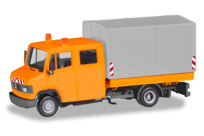 Herpa 094177: MB T2 Pritsche/Plane