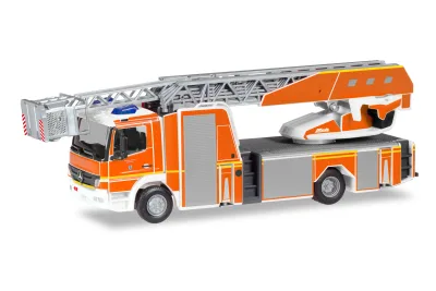 Herpa 094337: Mercedes-Benz Atego Rosenbauer Drehleiter "Feuerwehr Ingolstadt"