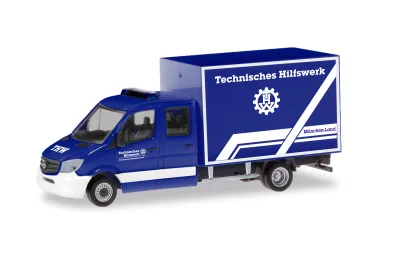 Herpa 094559: Mercedes-Benz Sprinter „THW OV München Land“