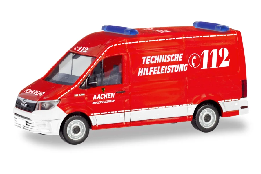 MAN TGE Kasten HD "Feuerwehr Aachen / Technische Hilfeleistung"