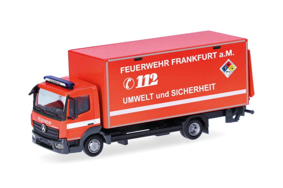 Mercedes-Benz Atego 13 Koffer-LKW mit Ladebordwand "Feuerwehr Frankfurt/GW-Öl"