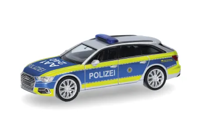 Herpa 099271: Audi A6 Avant "Polizei Baden-Württemberg"