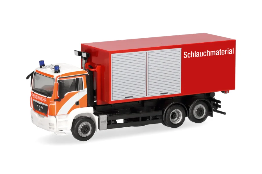 MAN TGS M Wechsellader-LKW 3achs mit AB-Schlauchmaterial "Berliner Feuerwehr"