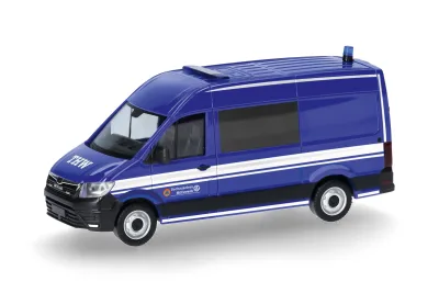 Herpa 099417: MAN TGE Halbbus Hochdach Mannschaftstransportwagen-Fachgruppe "THW"