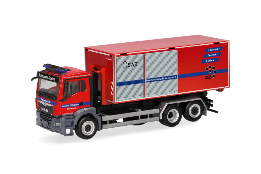 MAN TGS NN Wechsellader-LKW 3achs "Feuerwehr Augsburg"