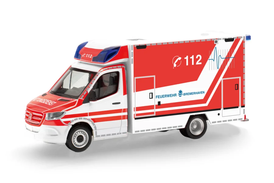 Mercedes-Benz Sprinter '18 Fahrtec Rettungswagen "Feuerwehr Bremerhaven"