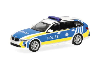 Herpa 099530: H0 PKW BMW 3er Touring Polizei Bayern
