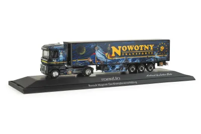 Herpa 121170: Renault Magnum Gardinenplanen-Sattelzug