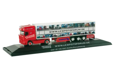 Herpa 121293: DAF XF 105 SSC Kühlkoffer-Sattelzug